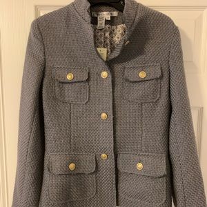 Max Studio Military Coat NWT Sz MEDIUM